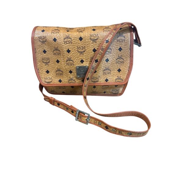 MCM Made In Germany, Authentic Large VISETOS Messenger bag - Picture 5 of 15